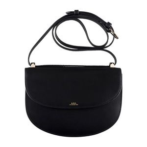 APC Geneva Crossbody Black Leather Purse